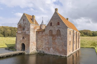 Spottrup Castle, Jutland, Denmark, Europe