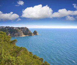 Granadella castle in Mediterranean Javea also Xabia in alicante spain