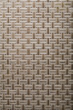 Wicker crisscross place matting vertical version