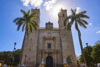 Valladolid San Gervasio church of Yucatan in Mexico