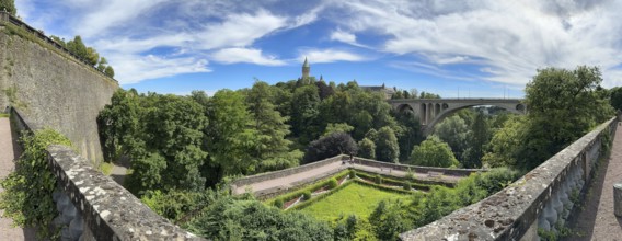 Panorama, Ville-Haute, Luxembourg, City of Luxembourg, Luxembourg, Europe