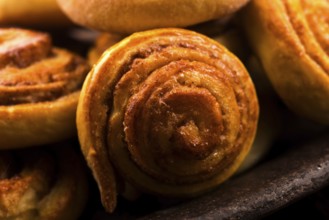 Yeast rolls with cinnamon