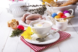 Zurek delicious Polish-style Easter soup