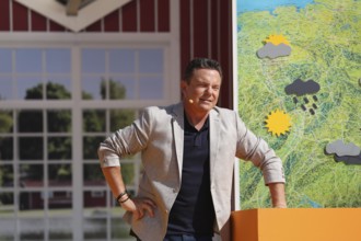 Stefan Mross (singer / presenter / entertainer) on the ARD TV programme Immer wieder sonntags,