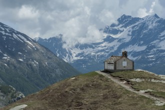 Mountain landscape, gran paradiso national, park, italy