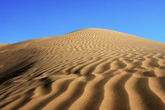 Desert landscape Jaisalmer Rajasthan India Asia
