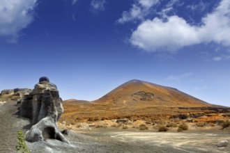 Guatiza teguise colorful stones Lanzarote in volcanic landscape Canary Islands