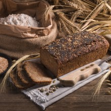Homemade whole wheat bread