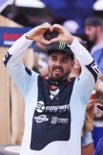 MAYDENA, AUSTRALIA - FEBRUARY 08: Sam HILL of Australia after competing in Red Bull Hardline