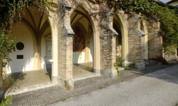 Parish Church of Our Lady in Schwaz, Austria, the largest Gothic hall church in Tyrol, Europe