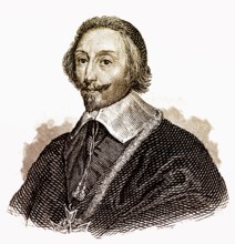 Portrait of Armand Jean du Plessis, cardinal-duc de Richelieu et de Fronsac, 1585 - 1642, a French