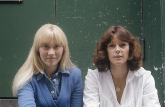 ABBA. Anni-Frid Lyngstad and Agnetha Fältskog in the 1970s