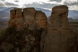 The Belogradchik Rocks are a group of strangely shaped sandstone and conglomerate rock formations