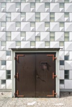 Built in 1963 by Walter and Rainer Blaich, Entrance, St., Sankt, Saint