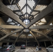 Aachen, congress garage, former motor vehicle hall of the coal merchant Einmal, built in 1924-1925