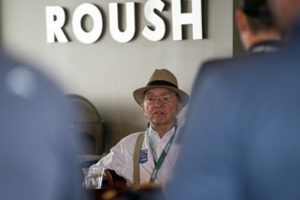 RFK meets with fans and guest for the FireKeppers 400 at the Michigan International Speedway in