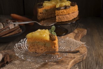 Gluten-free vegan carrot cake