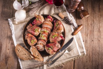 Stuffed pork tenderloin