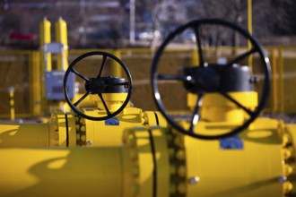 Gas interconnector. It connects gas transmission networks