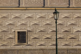 The Schwarzenberg Palace at the Castle Square near the Prague Castle - it is one of the most