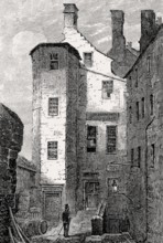 Sempill's House, Semple's Close, Castlehill, Edinburgh, Scotland, 17th century