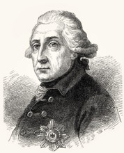 Frederick II or Frederick the Great or Alter Fritz, 1712, 1786, King of Prussia and Elector of