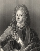 James Francis Edward, Prince of Wales, 1688-1766, the English son of James II of England, Great