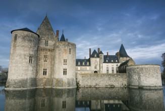 Castle of Sully-Sur-Loire, Loiret, Centre-Val de Loire, France, Europe