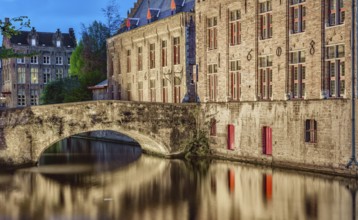 Bruges canals and bridges