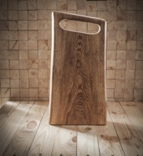 Big Vintage Oak Wood Kitchen Board