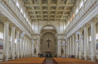 Interior of St Patrick's Basilica, Oamaru, South Island, New Zealand, Oceania