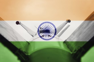 Weapons of mass destruction. India ICBM missile. War Background