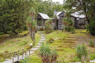 The original Waldheim (forest home) was built by Gustav and Kate Weindorfer as a rustic home and