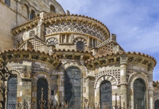 Basilica of Notre-Dame du Port is a Romanesque basilica, formerly a collegiate church in