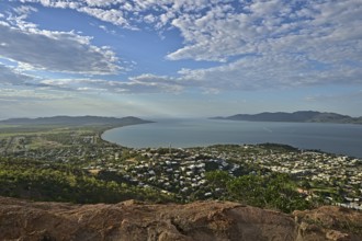 View from Castle Hill on Townsville during dawn