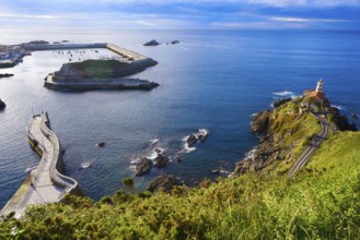 Cudillero village in Asturias from Spain
