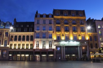 General de Gaulle square, Lille, Nord-Pas de Calais Region, France, Europe