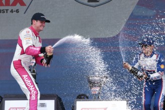 INDYCAR Series driver, KYLE KIRKWOOD (27) of Jupiter, Florida, wins the Big Machine Music City