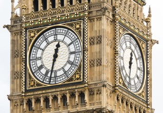 Big Ben London. Close up
