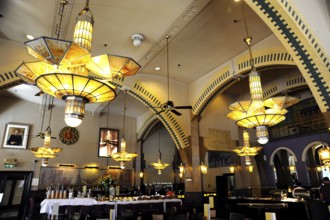 Art Nouveau Grand Cafe, American Hotel on Leidscheplein Square, city centre, Amsterdam,