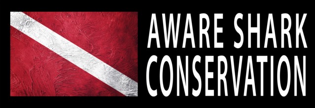 Ware Shark Conservation, Diver Down Flag, Scuba flag, Scuba Diving