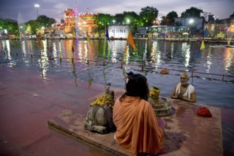 Ramghat, kumbh mela, madhya pradesh, india, asia