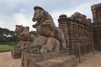 Konark sun temple at orissa India
