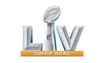 Super Bowl 55 Logo, Sports leagues, Logo