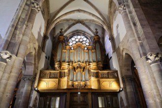 The Lutheran Church of St Thomas, Église Saint Thomas de Strasbourg, Alsace, Large church organ