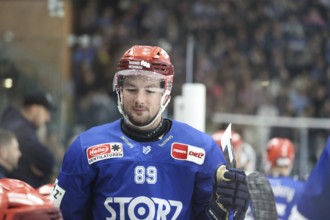 Zach Senyshyn (SERC Wild Wings) at the DEL match 24-25, Sptg. 10: Schwenninger Wild Wings vs