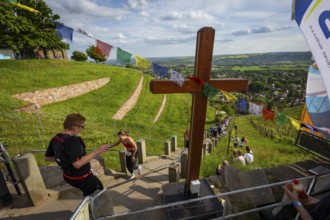 The Saxon Mt Everest Stair Marathon has been an extreme sports event on the Spitzhaustreppe in
