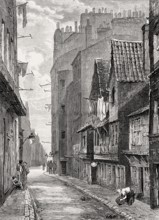 East End of the Cowgate, Edinburgh, Scotland, 19th century