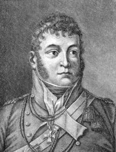 Karl Philipp Fuerst zu Schwarzenberg, 1771 - 1820, an Austrian field marshal and ambassador in