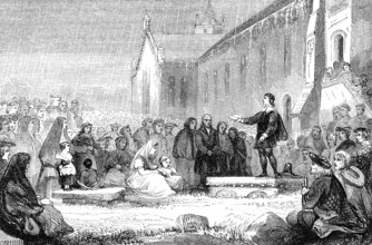 John Henry Livingston, of Ancrum, 1603-1672, preaching at Shottskirk or Kirk O' Shotts Parish